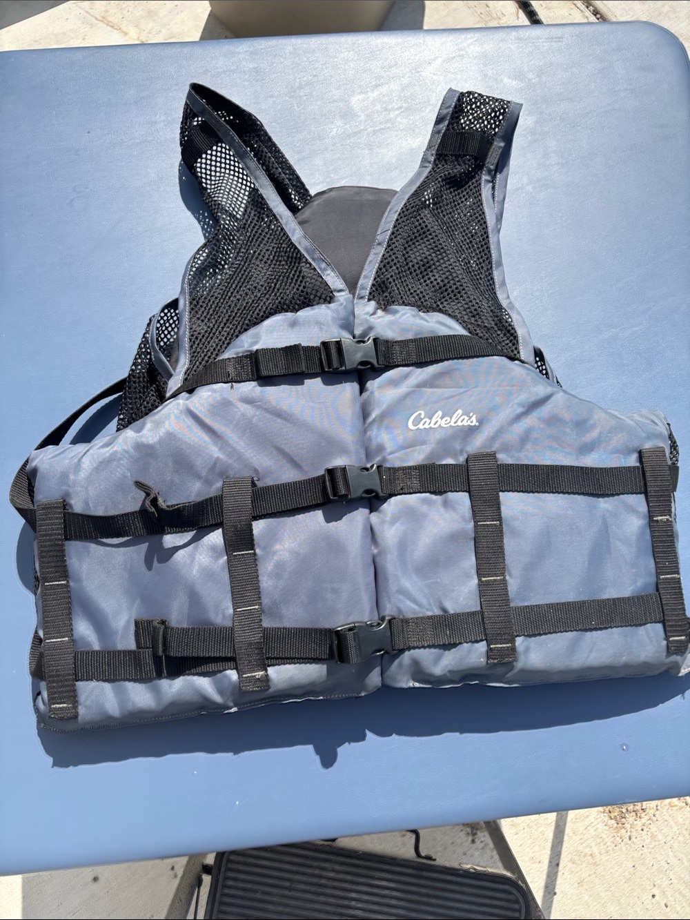 Cabellas Safety Life Vest Flotation Type III PFD Adult 4XL Plus Size Fishing